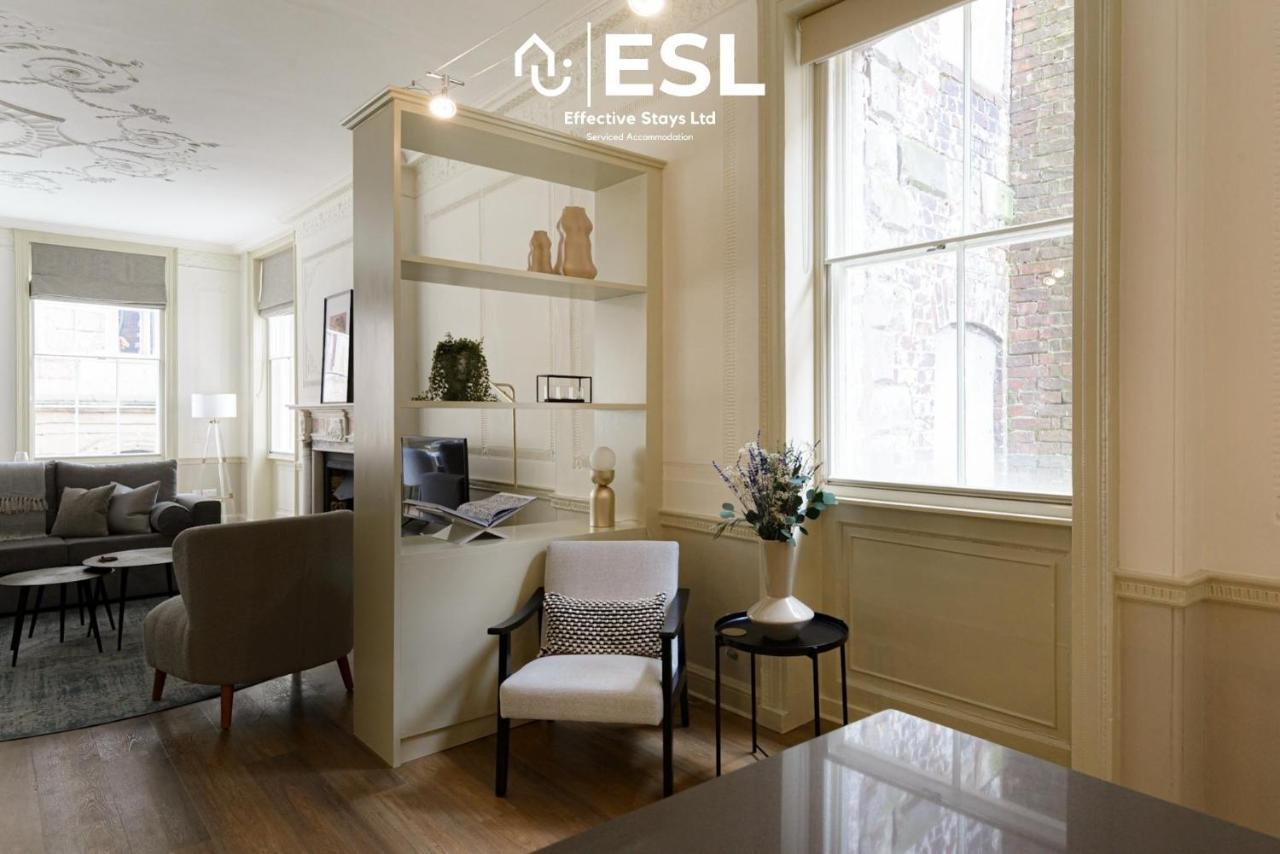 Most Central Luxury Grade 2 Listed Apartment Overlooking Shrewsbury Square - Free Parking Exterior photo